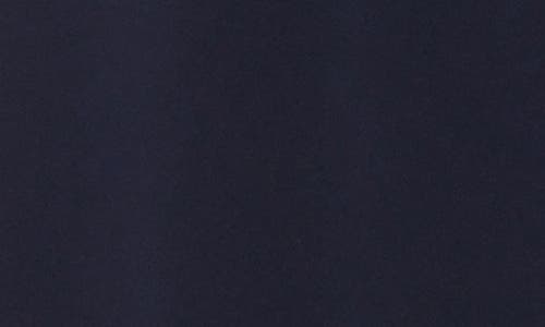 Nordstrom Rack Mixed Media Midi Dress In Navy Blazer