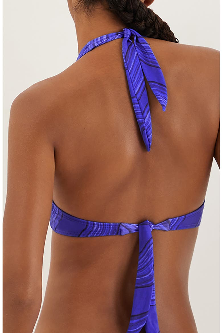 Gemstone Alanna Knotted Bikini Top, Alternate, color, PURPLE MULTI