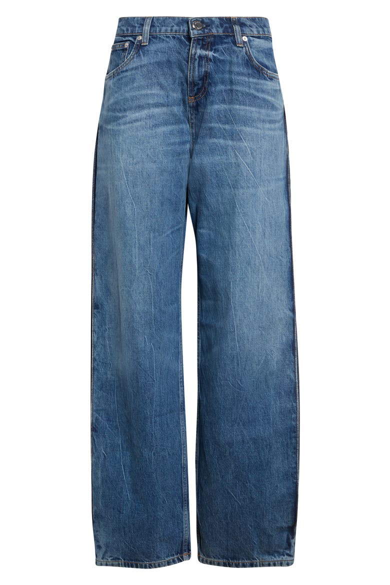 The Lana Wide Leg Jeans, Main, color, BI-COLOR WASH