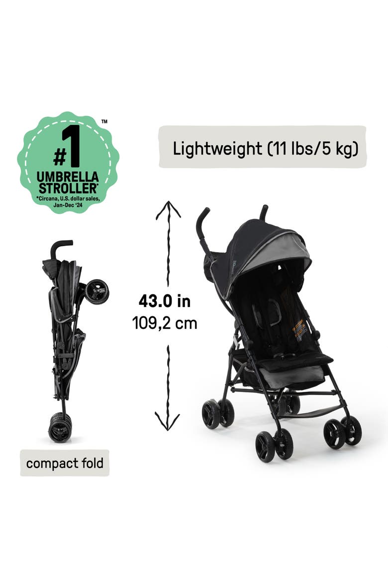 3Dmini Convenience Stroller, Alternate, color, GREY