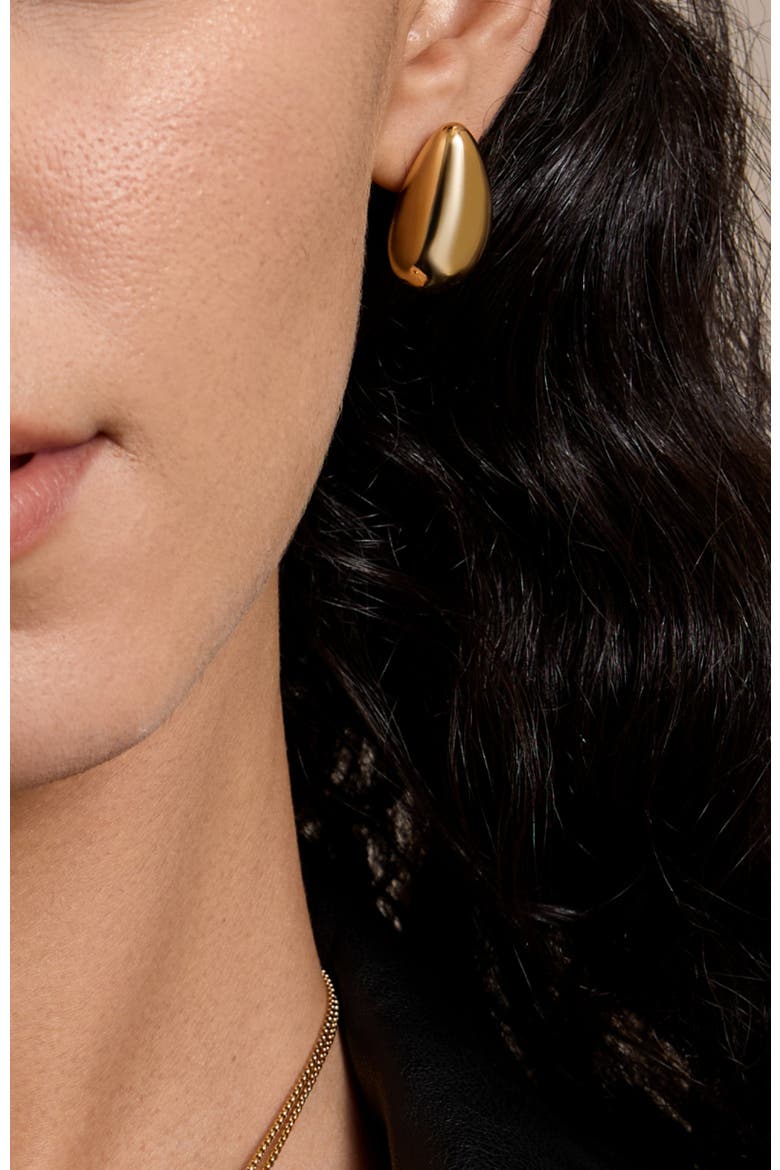 Drop Earrings, Alternate, color, Gold