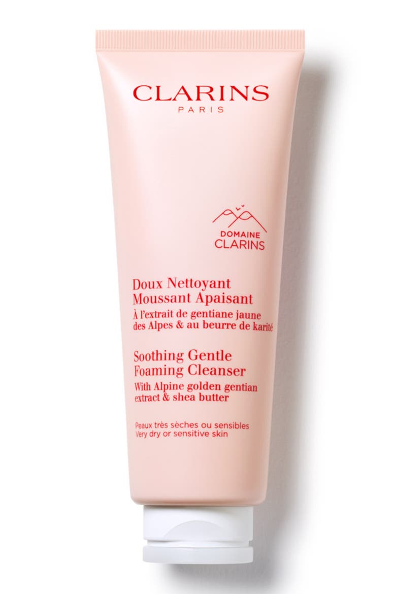 Soothing Gentle Foaming Face Cleanser with Shea Butter, Main, color, NO COLOR