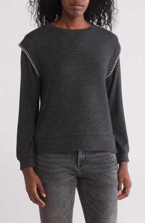 Whipstitched Sweatshirt