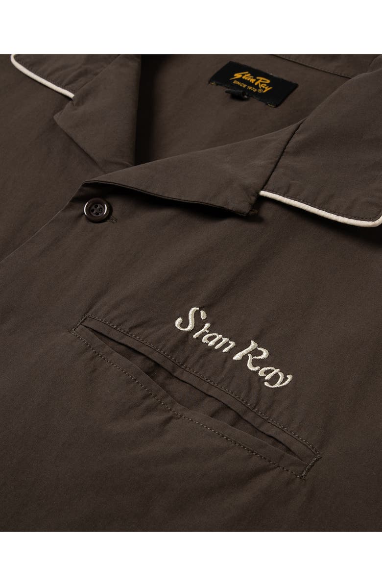 STAN RAY Short Sleeve Bowling Shirt, Alternate, color, Black
