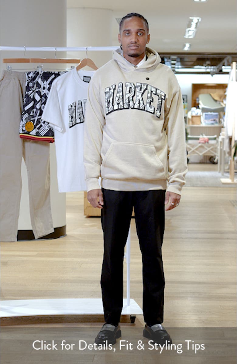 Money Arc Oversize Fleece Hoodie, sales video thumbnail