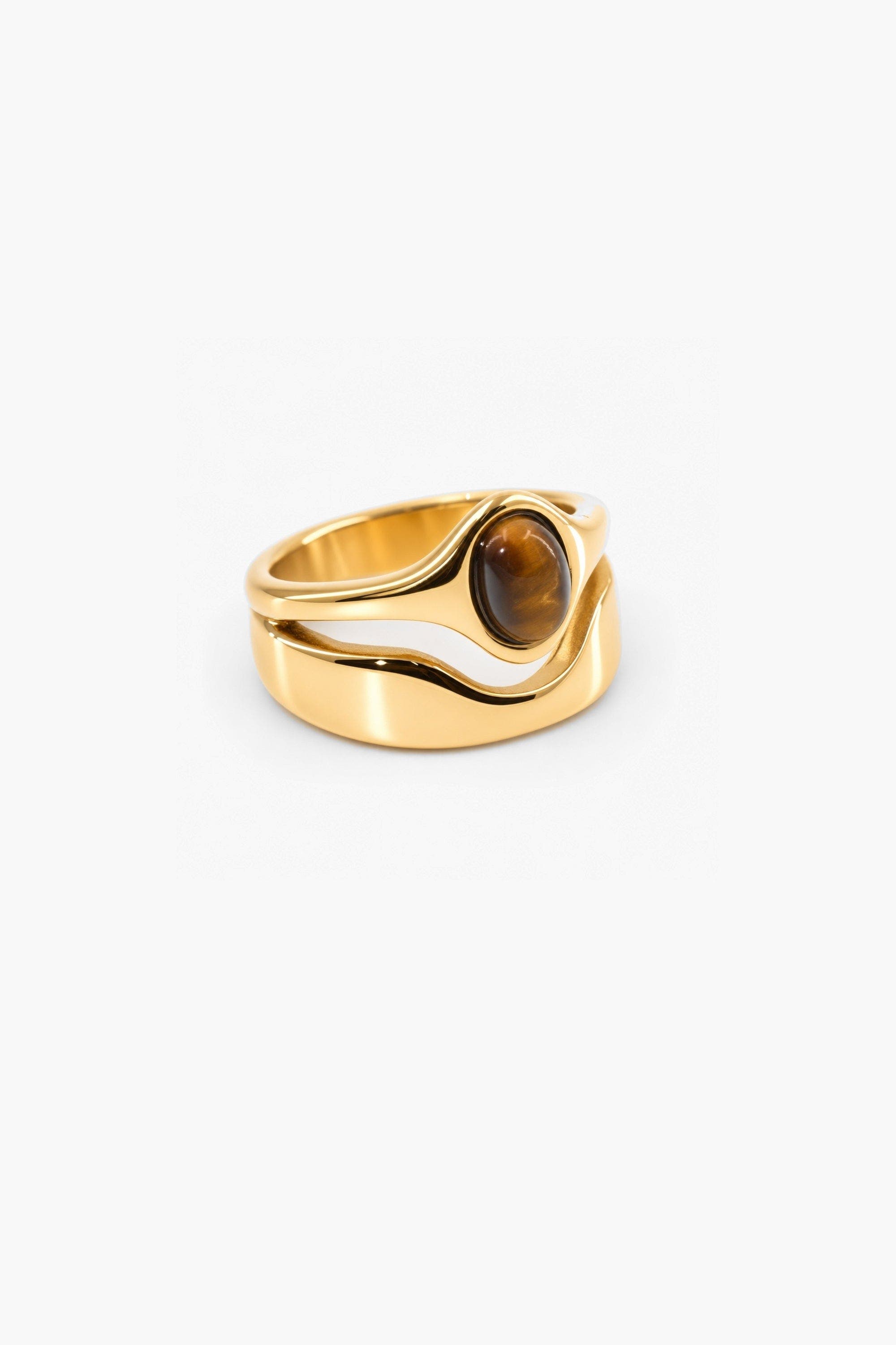 Meideya Hugo Ring - Tigers Eye (Women) | Nordstrom