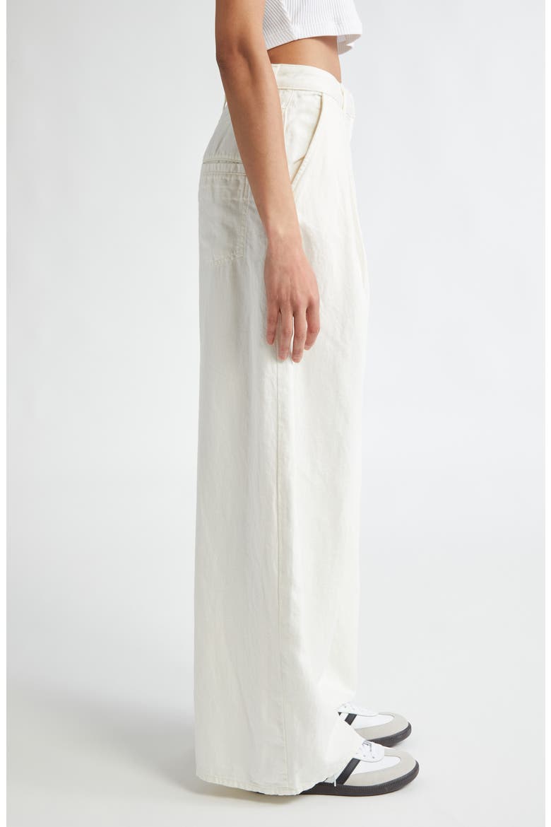 Greene St. Wide Leg Jeans, Alternate, color, WHITE