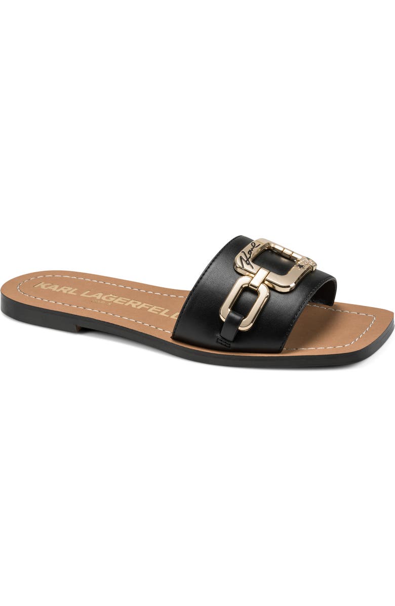 KARL LAGERFELD PARIS Marzella Slide Sandal, Main, color,