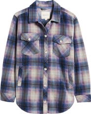 Thread & Supply Plaid Polar Fleece Shacket