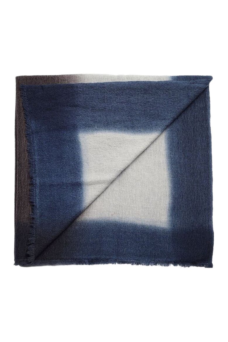 Handloom Handspun Merino Throw, Main, color, Blue