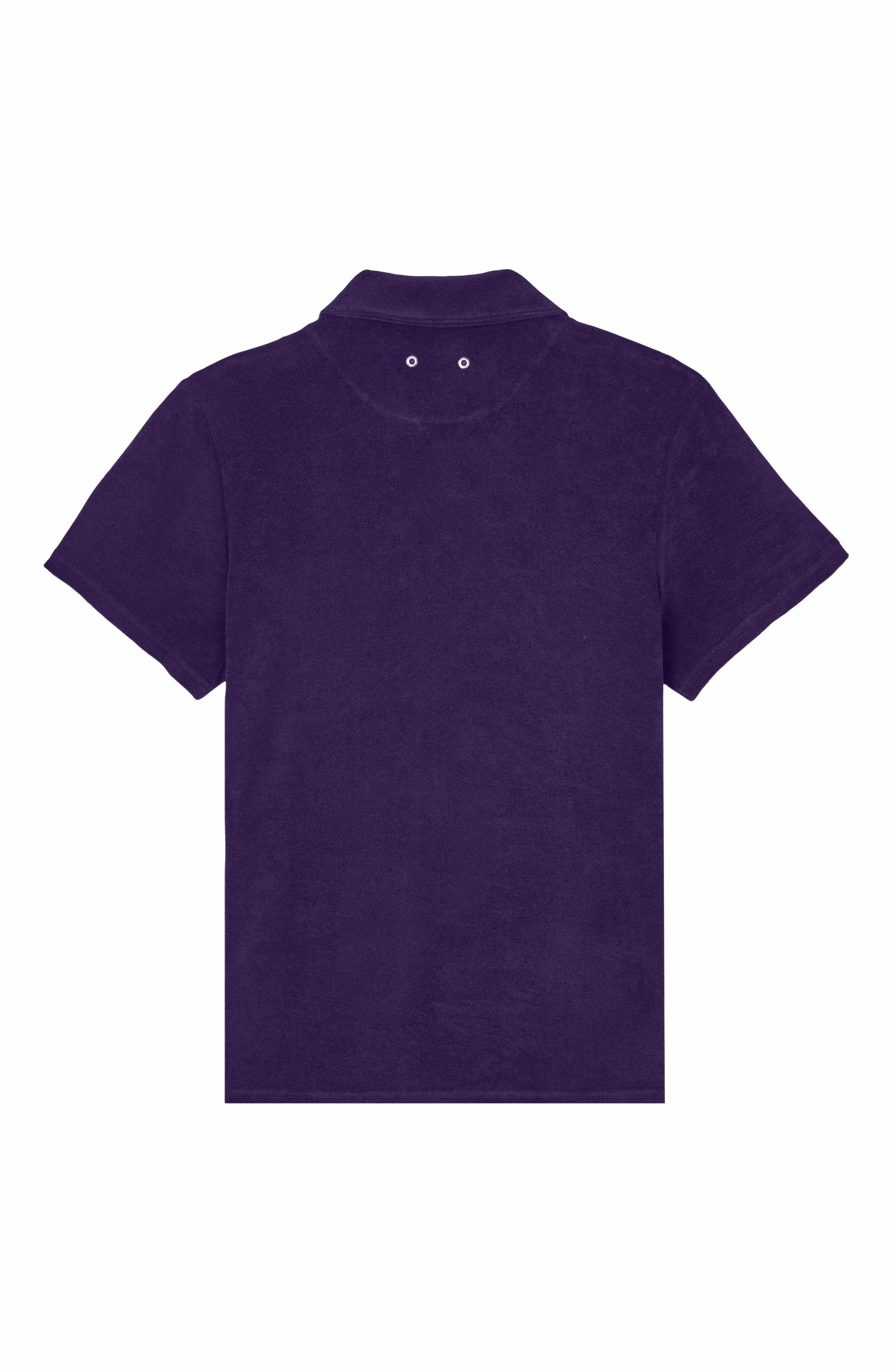 Men's Solid Organic Terry Short Sleeve Shirt - image 2