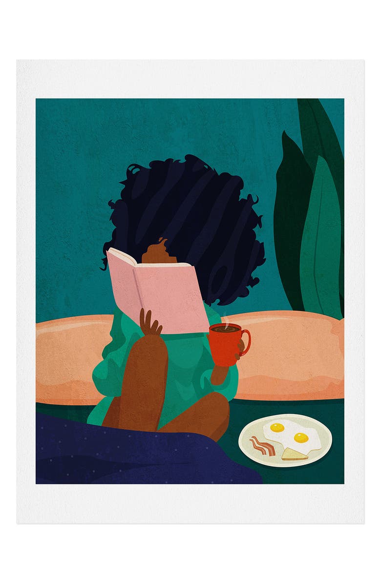 Deny Designs Stay Home No. 5 Unframed Wall Art, Main, color,