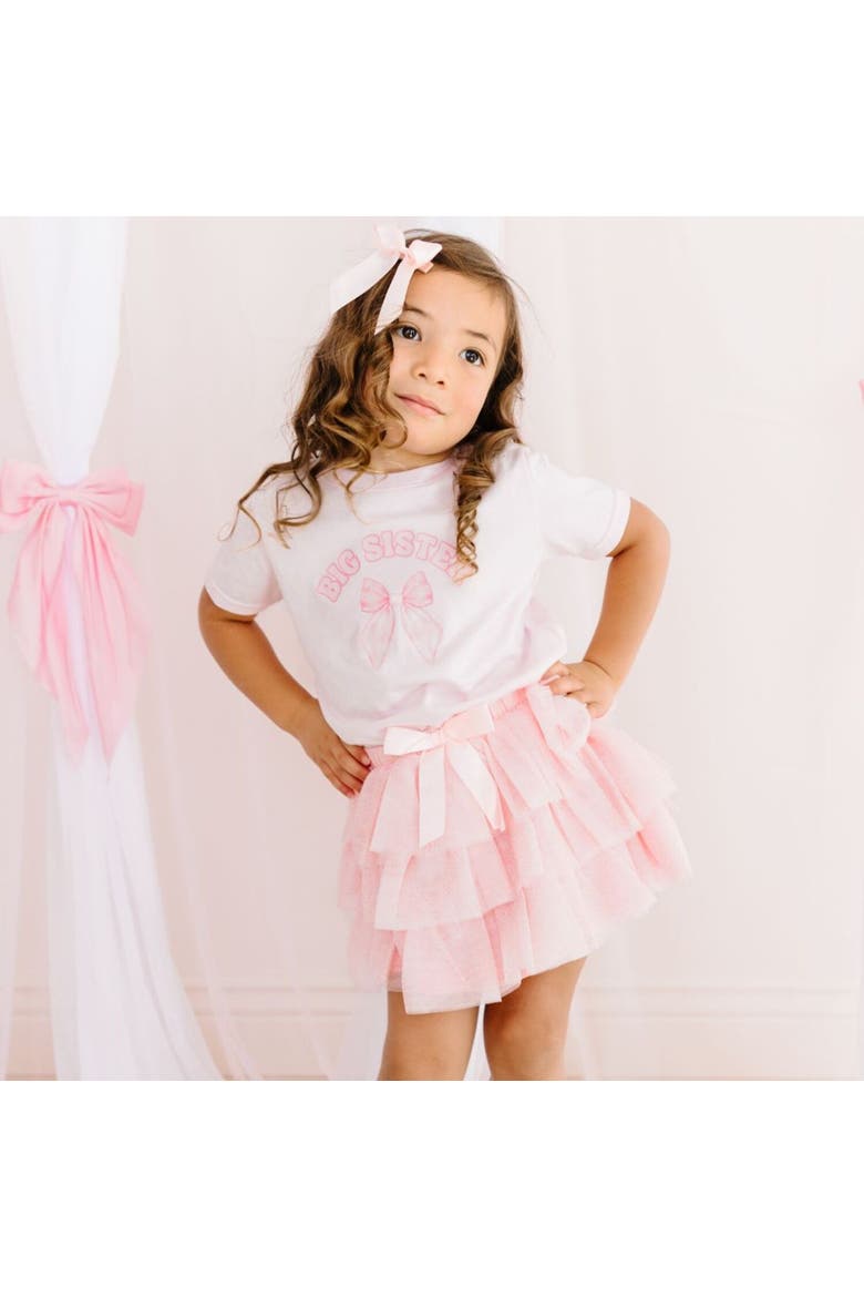 Ballet Pink Satin Bow Clip, Alternate, color, Ballet
