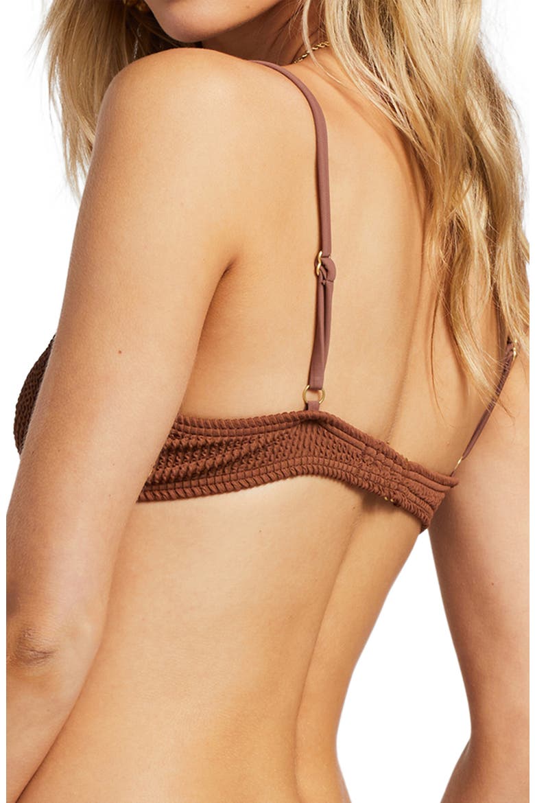 Summer High Reese Underwire Bikini Top, Alternate, color, TOASTED COCONUT