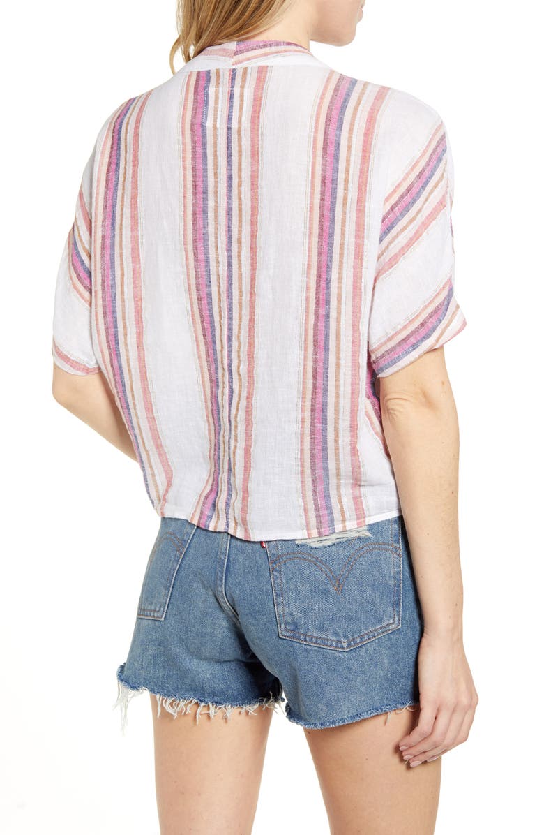 Rails Thea Tie Hem Shirt, Alternate, color,