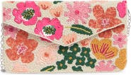 Collection XIIX Beaded Pop Floral Clutch