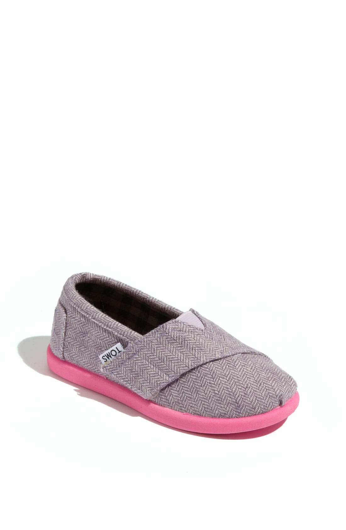 TOMS 'Classic Tiny - Herringbone' Slip-On, Main, color, 