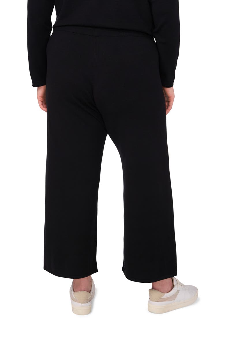 Vince Camuto Drawstring Sweatpants, Alternate, color, Rich Black