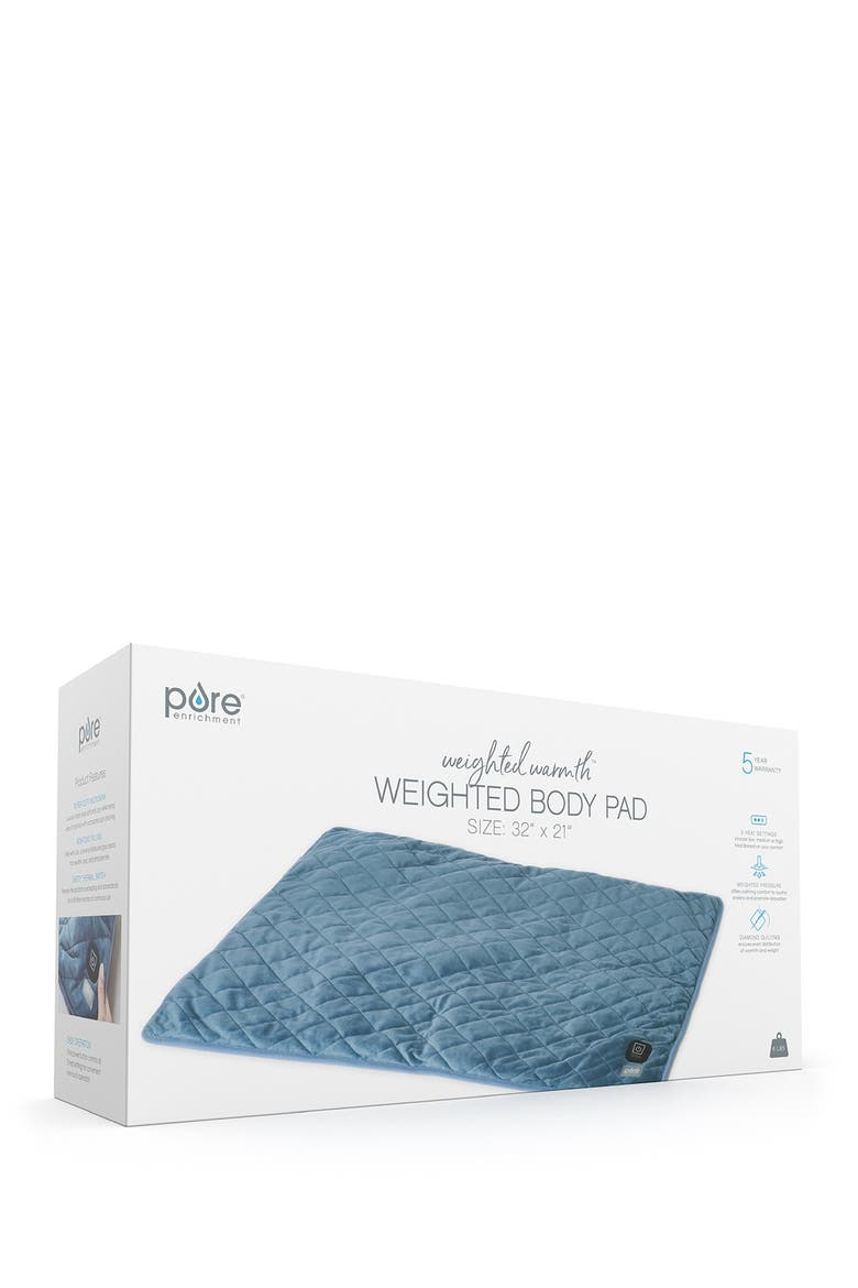 Weighted Warmth Body Pad, Main, color, NAVY