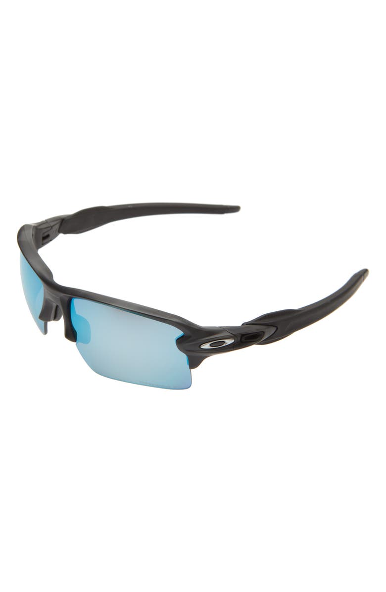 Oakley Flak<sup>®</sup> 2.0 XL 59mm Polarized Rectangular Sunglasses, Alternate, color, Matte Black Camo/ Deep Water