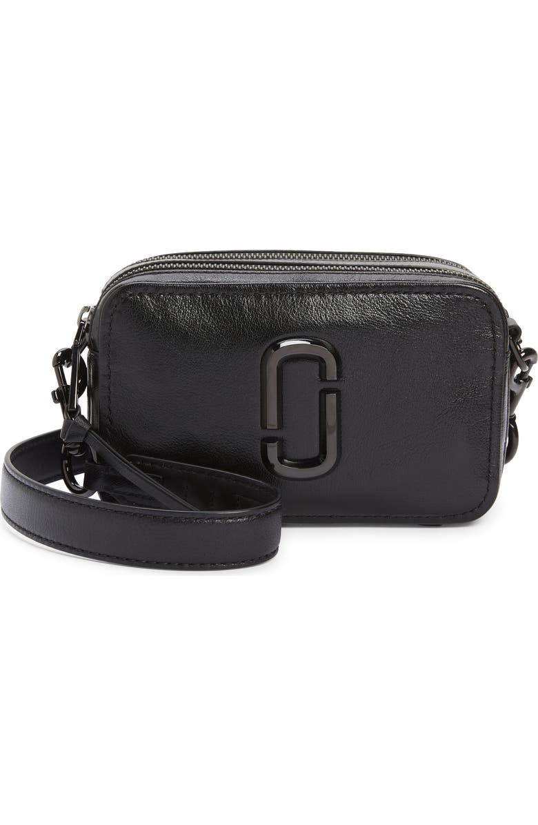 Marc Jacobs The Softshot 21 Leather Crossbody Bag, Main, color,