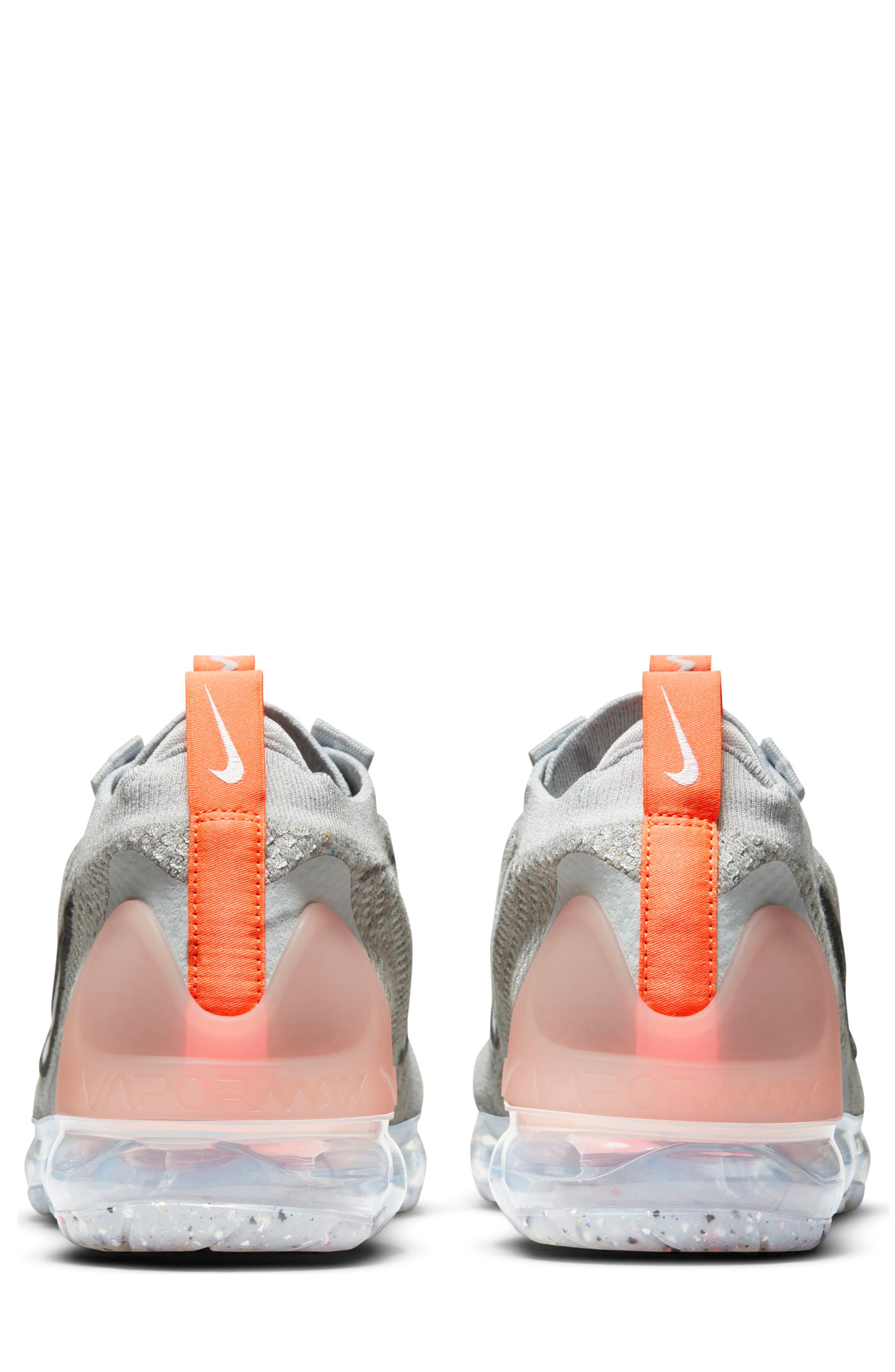Air VaporMax 2021 FK Sneaker, Alternate, color, GREY/ WHITE/ YELLOW