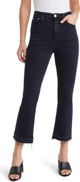 Closed Hi-Sun Release Hem High Waist Crop Flare Jeans