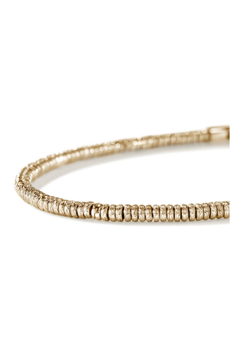 Heishi 14k Gold Bracelet, Alternate, color, GOLD