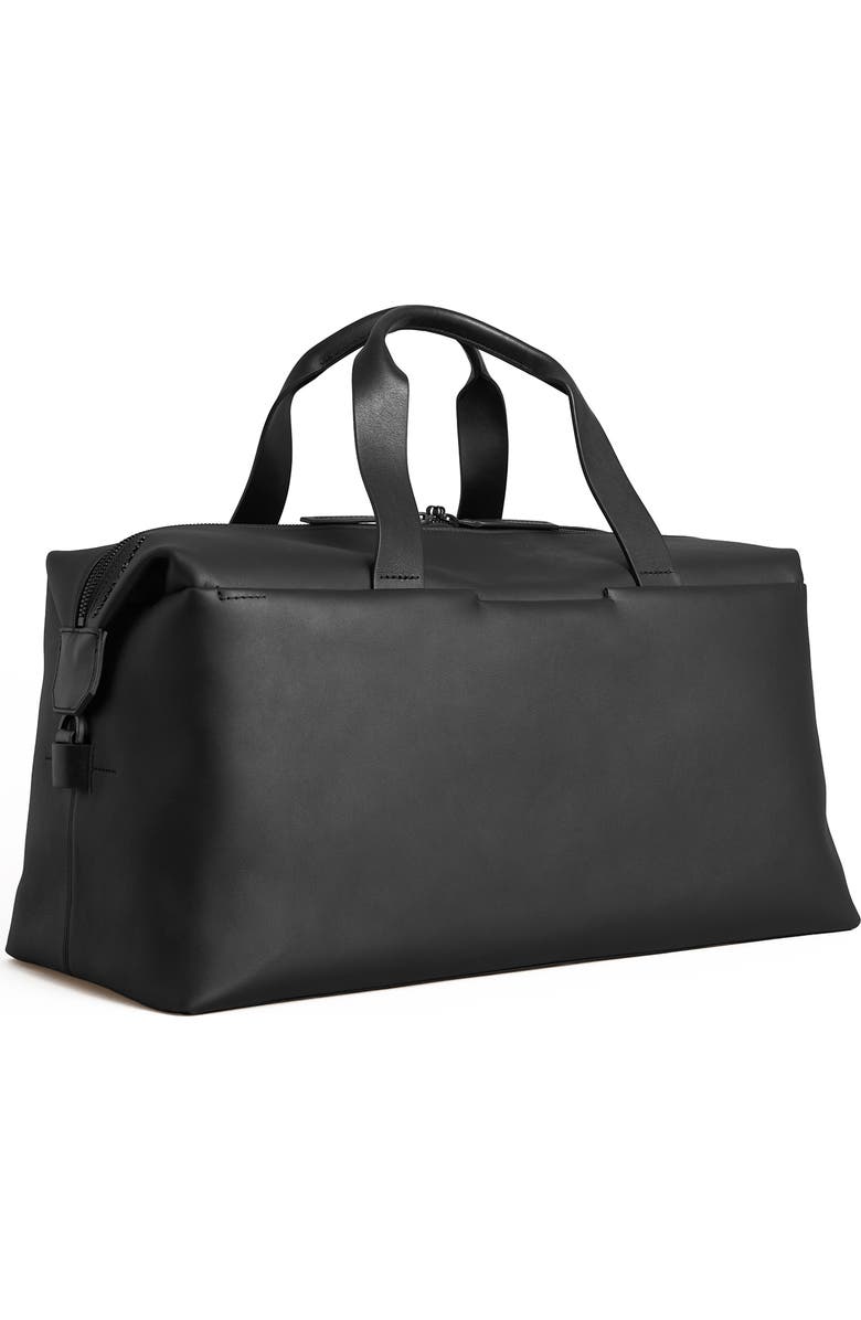 Troubadour Generation Leather Duffle, Alternate, color, Black