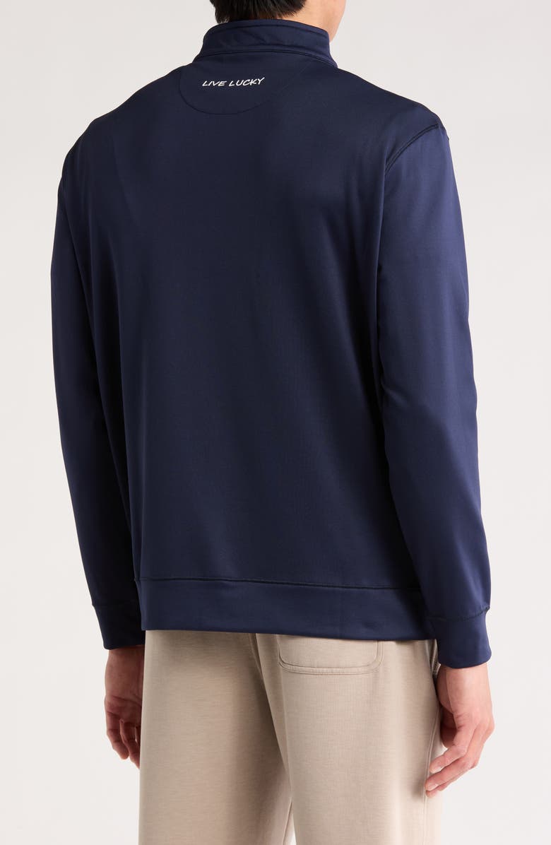 Black Clover Crosley Quarter Zip Golf Pullover, Alternate, color,