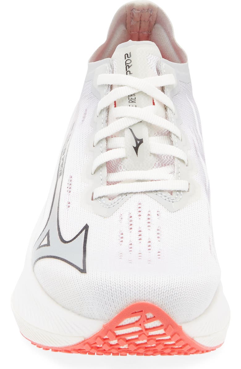 Mizuno Wave Rebellion Pro 2 Running Shoe, Alternate, color, White-Harbor Mist
