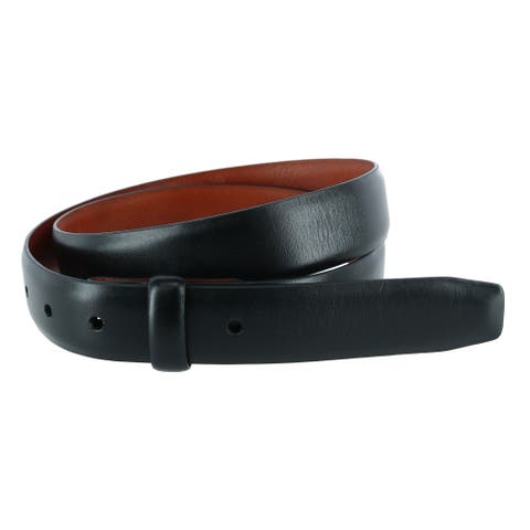 Cortina Leather 30mm No Buckle  Harness Belt Strap
