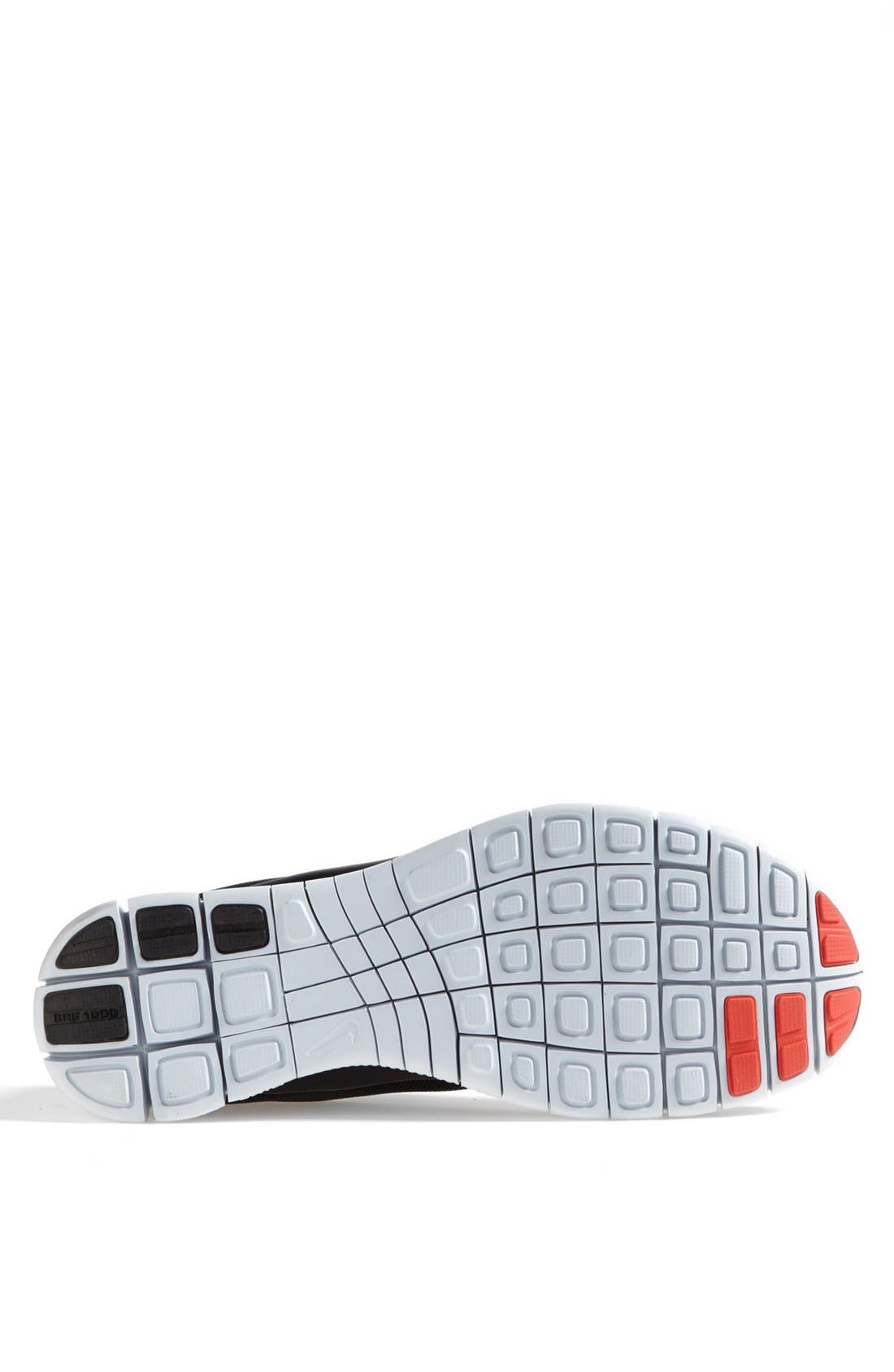 'Free 4.0 V3' Running Shoe, Alternate, color, BLACK/ LIGHT CRIMSON/ PLATINUM