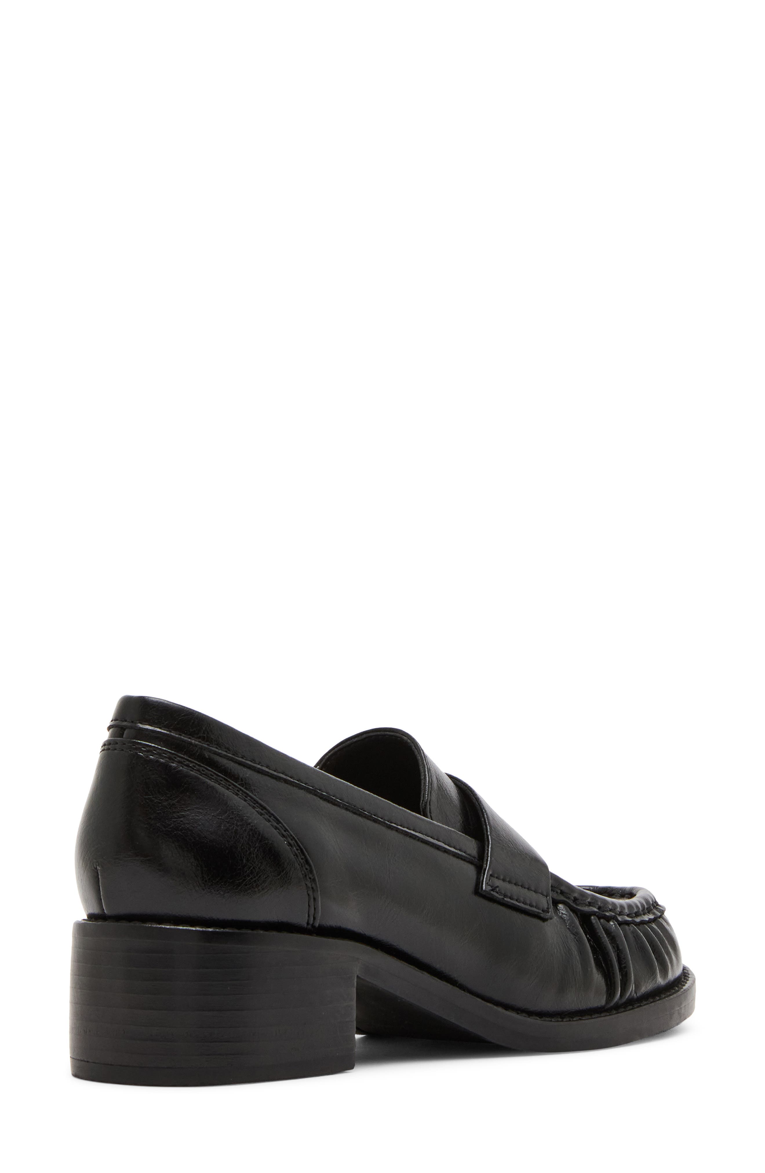 Altman Leather Loafer, Alternate, color, BLACK LEATHER
