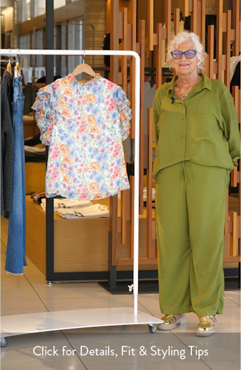 Ezia Garden Brenna Mock Neck Top, sales video thumbnail