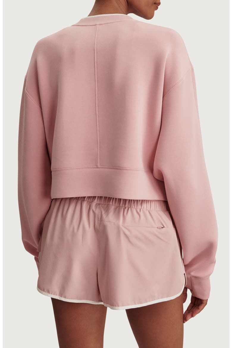 Tasmin Crop Sweatshirt, Alternate, color, ZEPHYR MAUVE