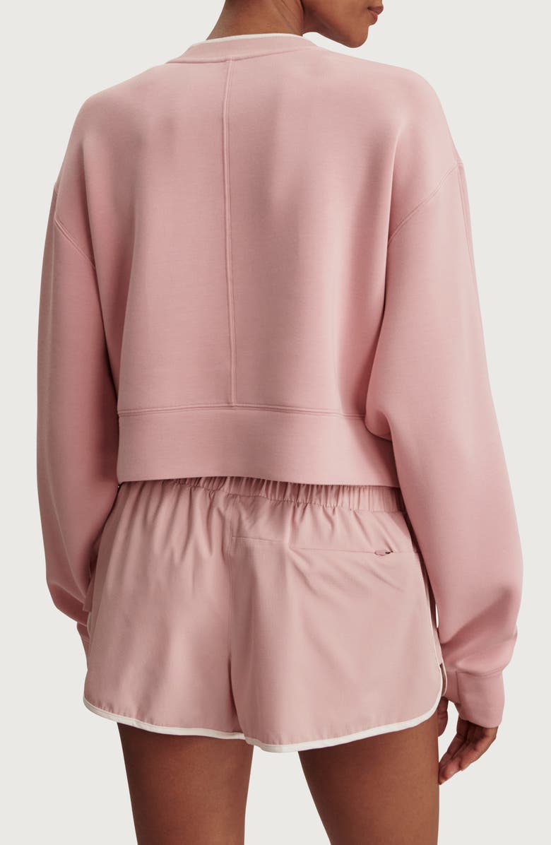 Varley Tasmin Crop Sweatshirt, Alternate, color, Zephyr Mauve