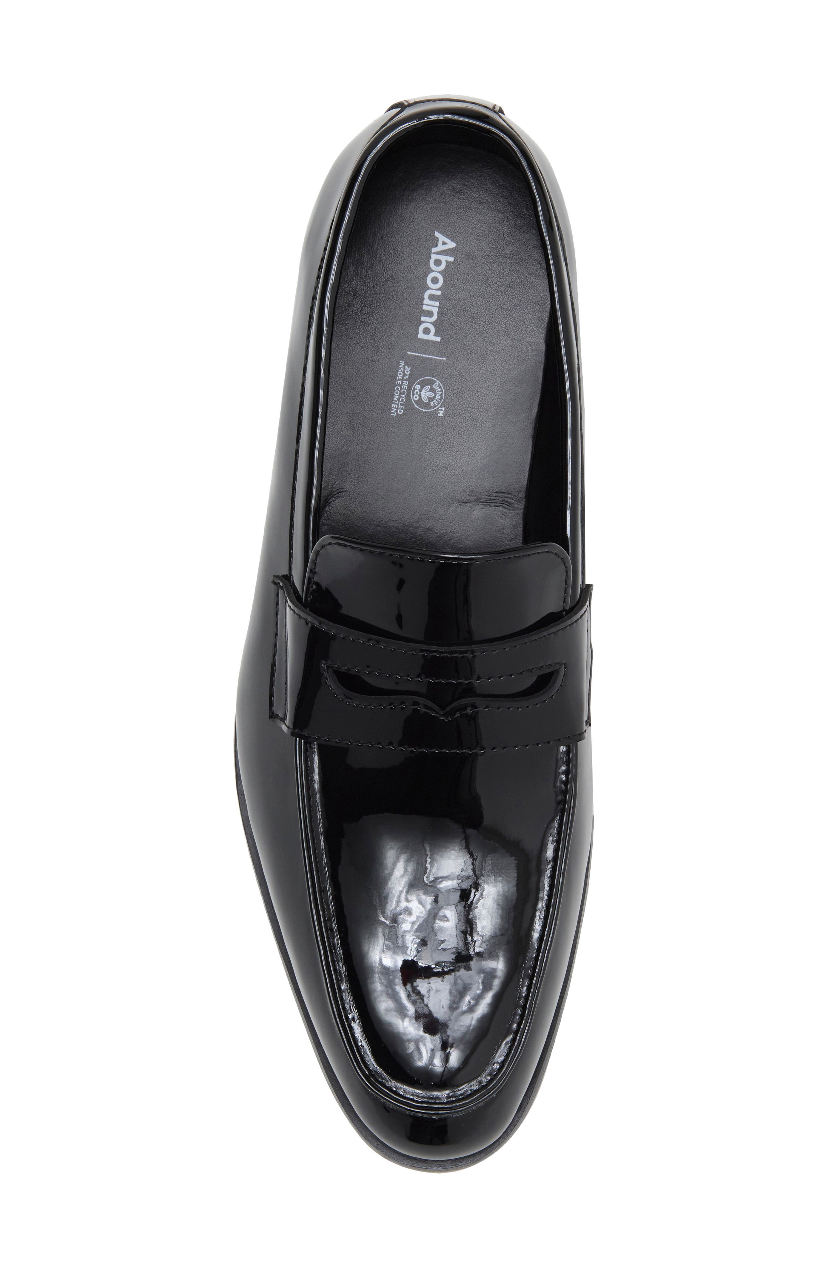 Heath Penny Loafer, Alternate, color, BLACK PATENT