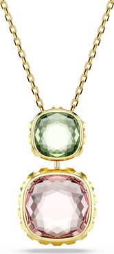 Swarovski Chroma Twist Pendant Necklace