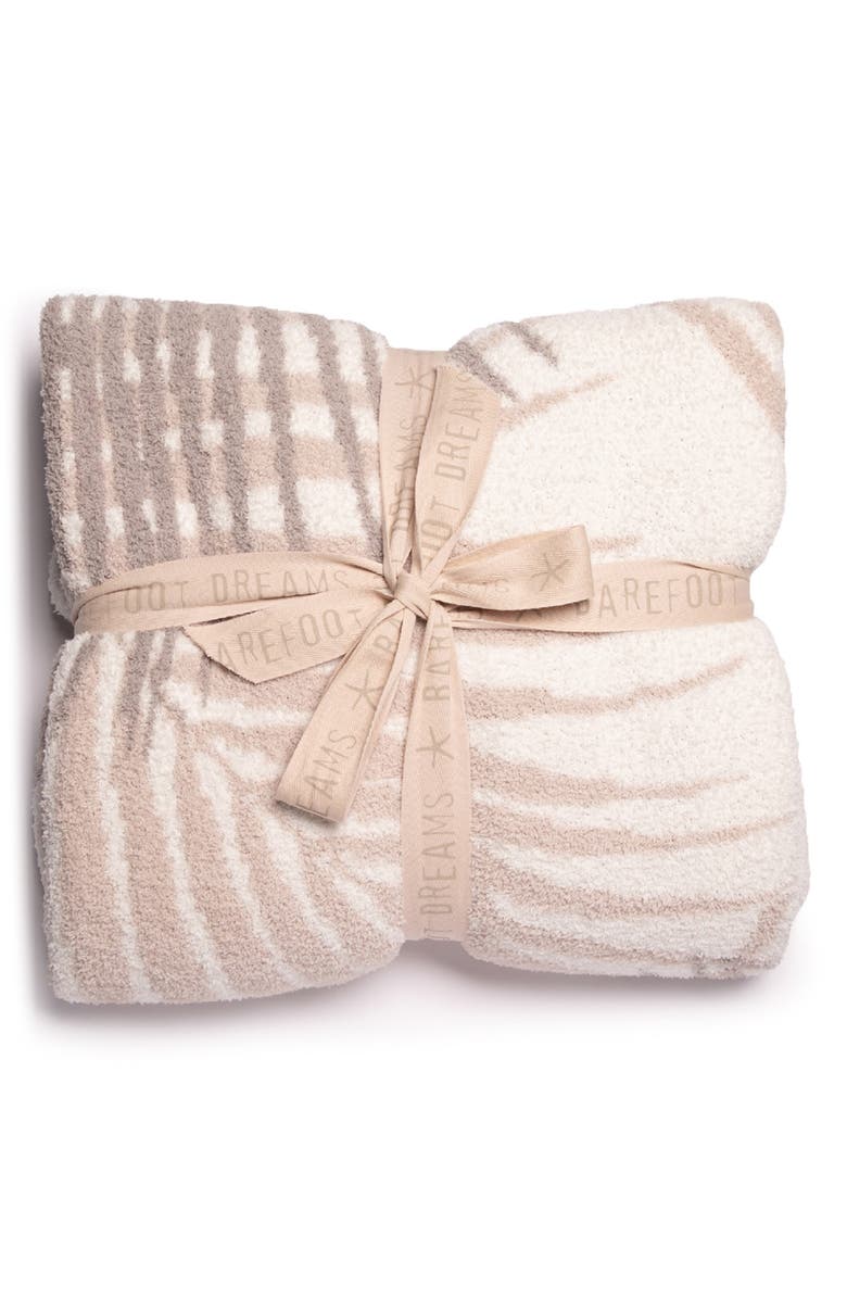 Barefoot Dreams<sup>®</sup> CozyChic<sup>™</sup> Palm Leaf Throw Blanket, Alternate, color,