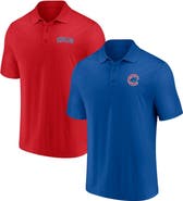 FANATICS Men's Fanatics Branded Royal/Red Chicago Cubs Dueling Logos Polo Combo Set