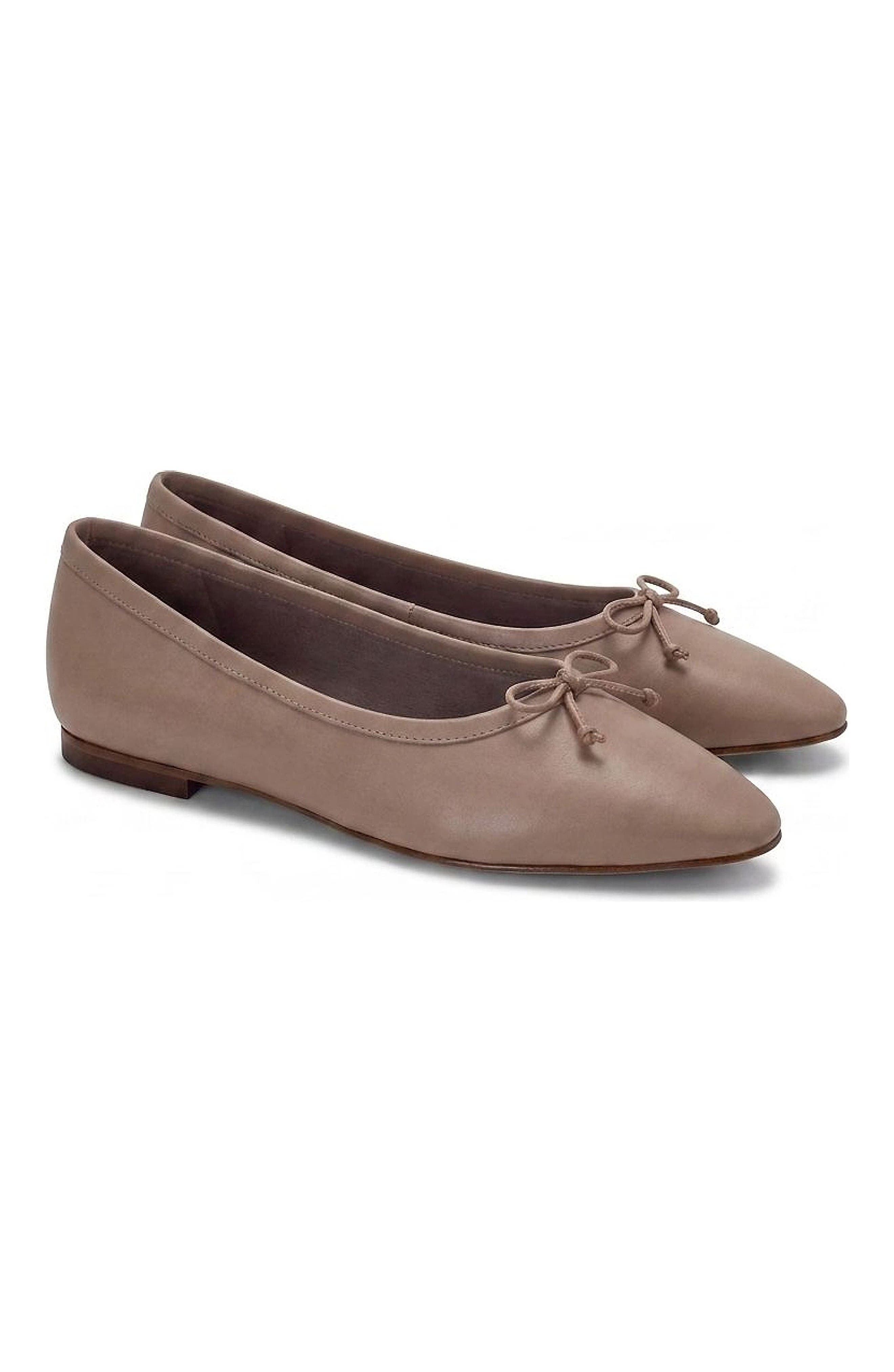 Amelie Ballet Flat, Alternate, color, Nude