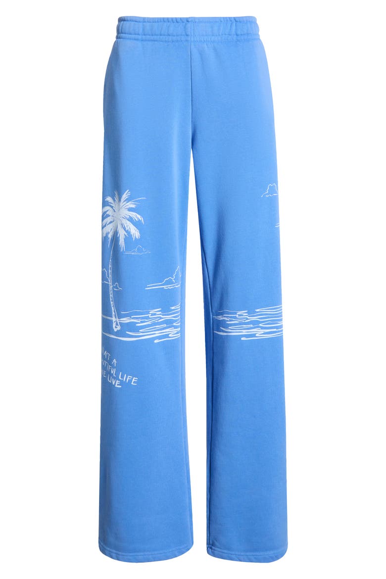 A Beautiful Life Baggy Sweatpants, Alternate, color, BLUE