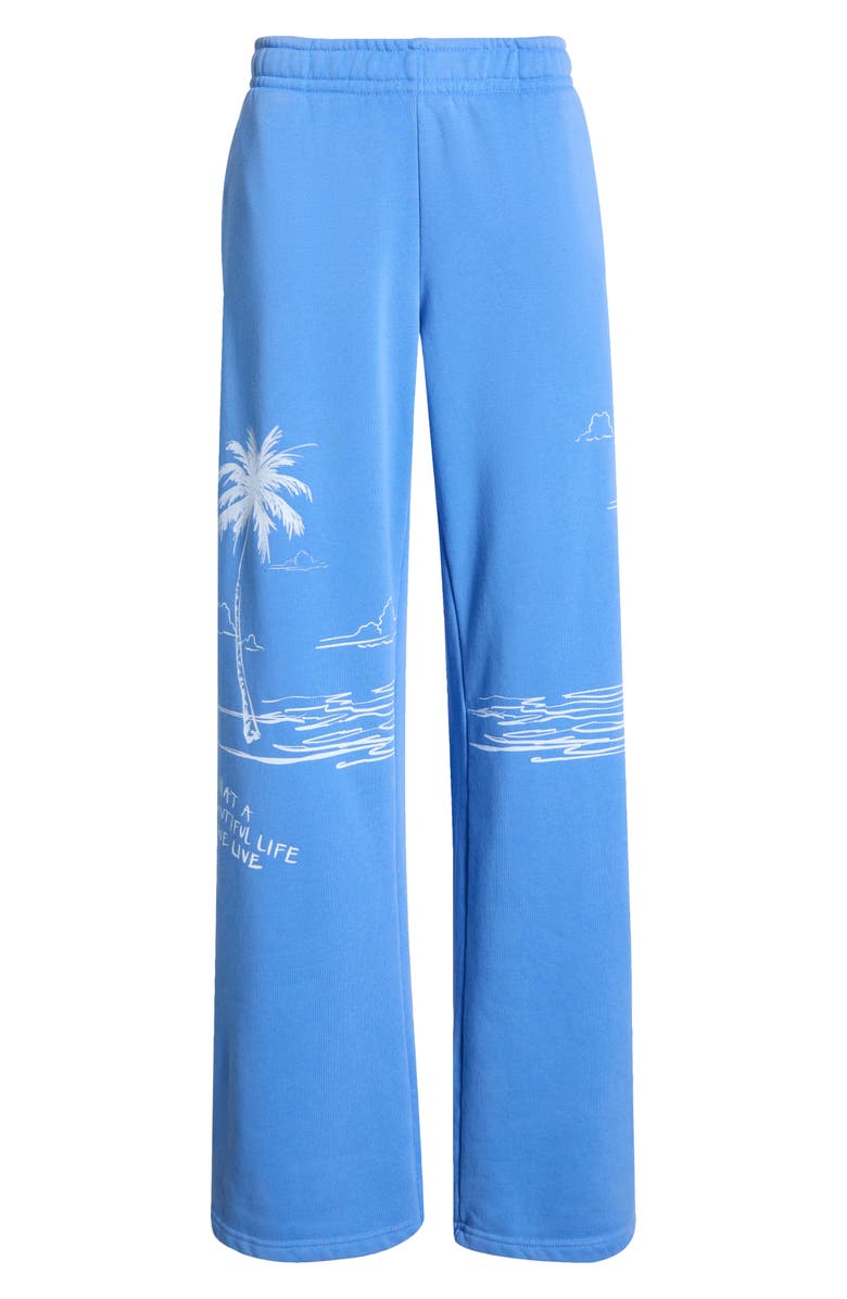 PacSun A Beautiful Life Baggy Sweatpants, Alternate, color, Blue