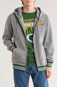 Junk Food Field Goal Packers Full Zip Hoodie