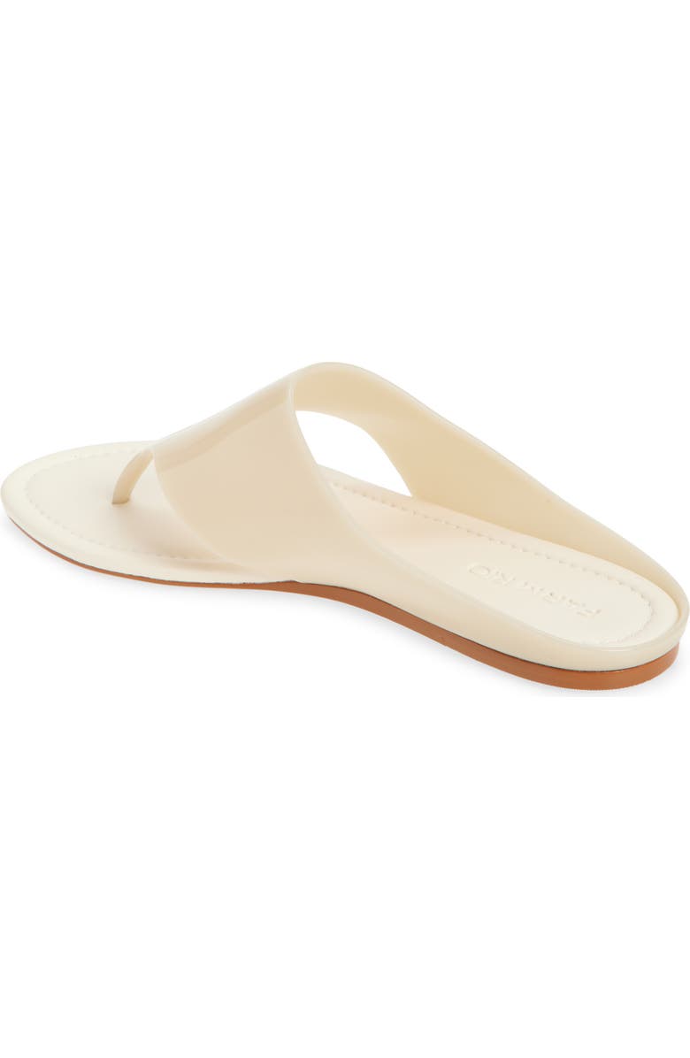 FARM Rio Jelly Flat Flip Flop, Alternate, color, Crystal