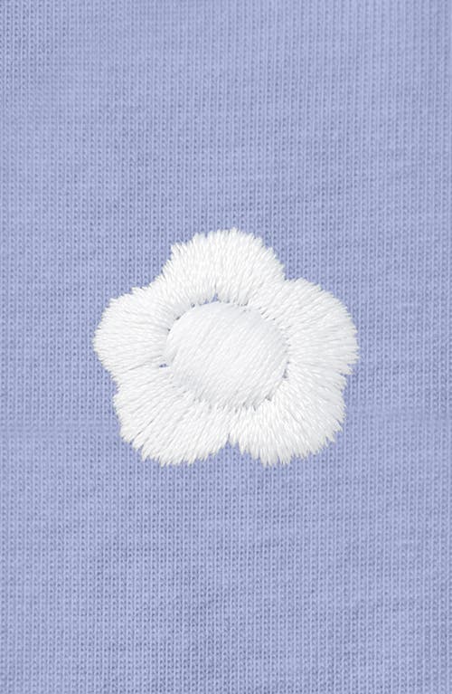 DALIX DALIX WOMENS LIL FLOWER LIGHTWEIGHT JERSEY TEE 