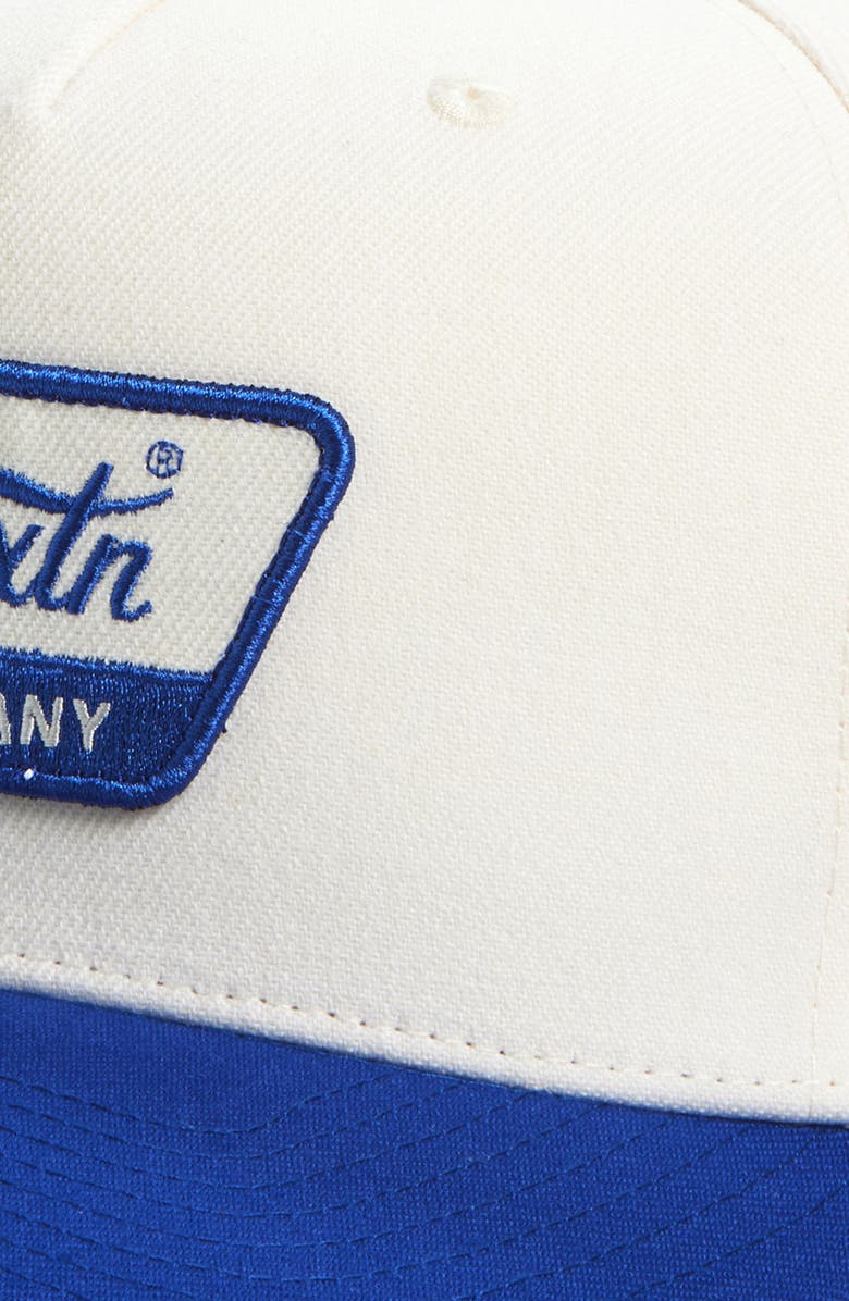 Brixton Linwood Snapback Baseball Cap, Alternate, color, Royal/ Off White