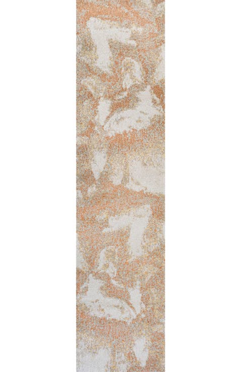 Petalo Abstract Two-Tone Modern Area Rug