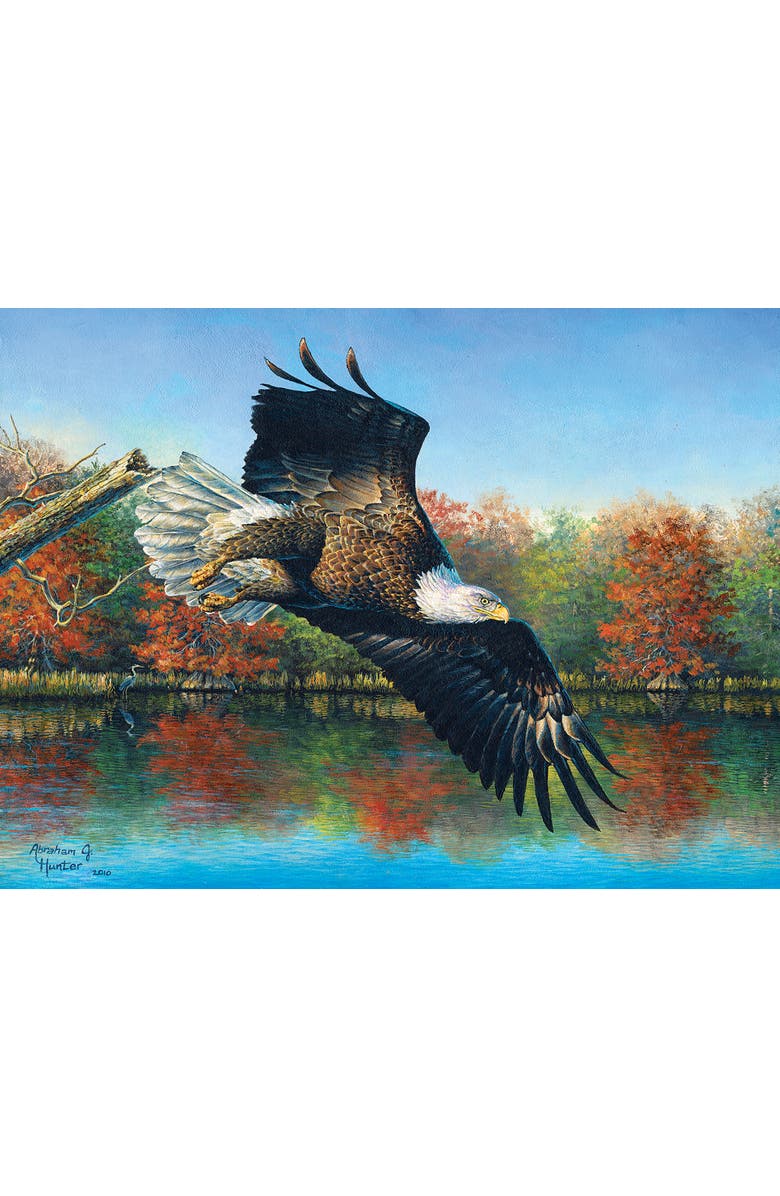 Sunsout Wetlands Eagle 1000 piece Jigsaw Puzzle for Adults, Alternate, color, Multicolor